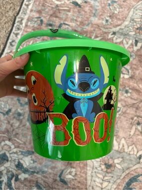Disney Lilo and Stitch Halloween Trick or Treat Light Up Bucket